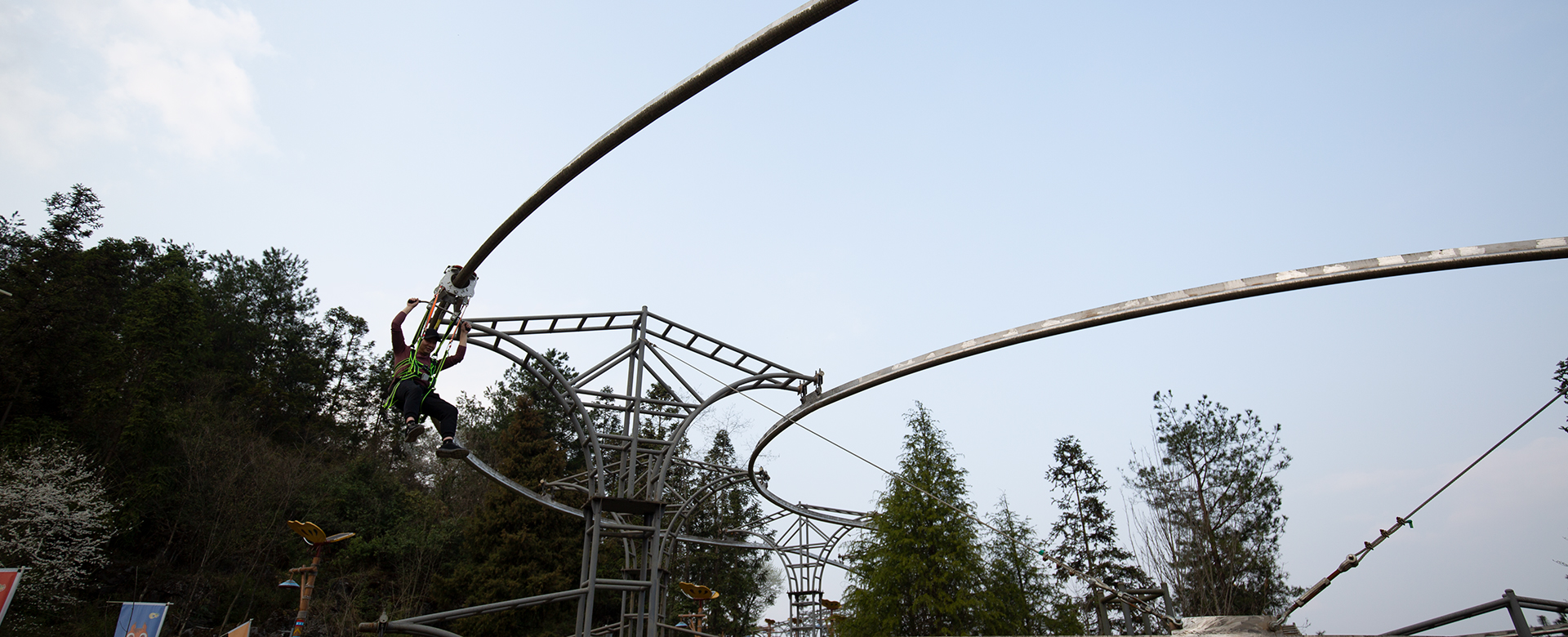 軌道滑索-Zhejiang pengming Amusement Equipment Co., Ltd